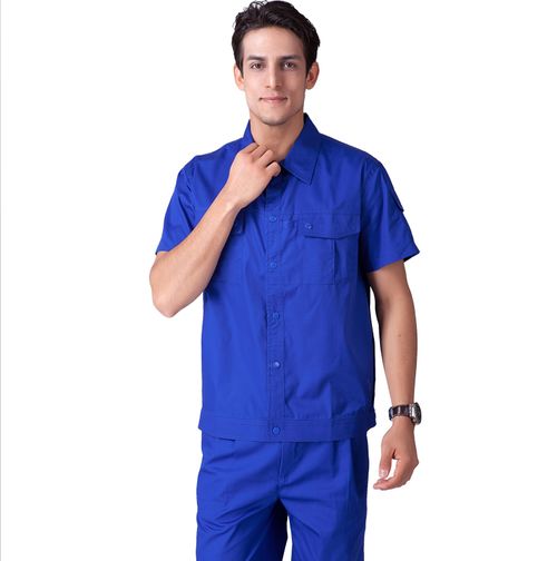 長(zhǎng)沙短袖工作服定做,工廠工服訂制,員工工衣定做廠家,款式多樣